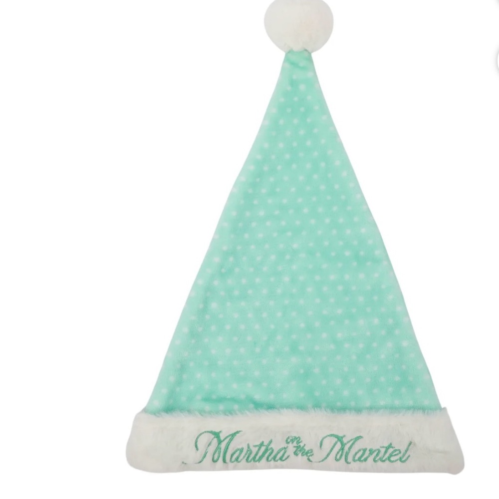 Martha on the Mantle Santa Hat Adult New - Picture 3 of 3
